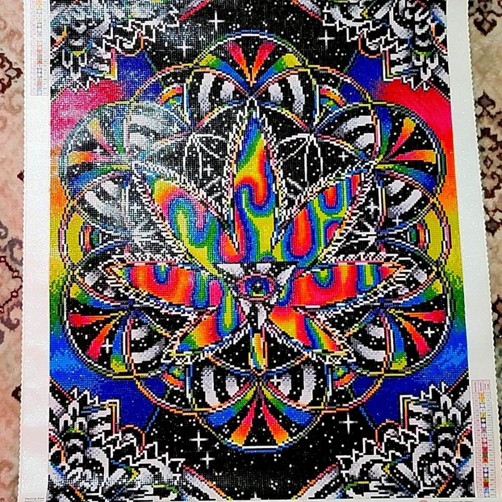 Trippy Hippie Diamond painting